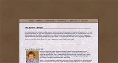 Desktop Screenshot of benmortonbuilder.com